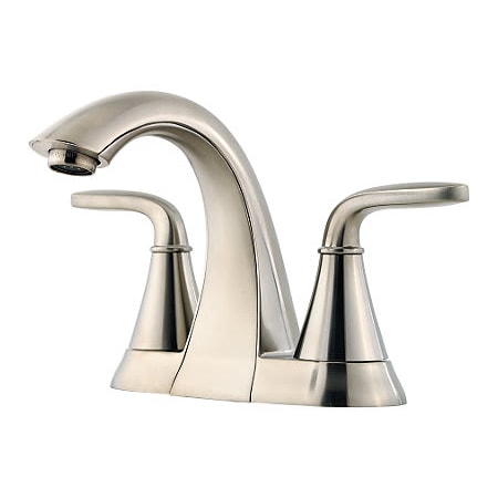 Pfister Pfister Pasadena Two Handle Centerset Lavatory Faucet Brushed Nickel LF-048-PDKK